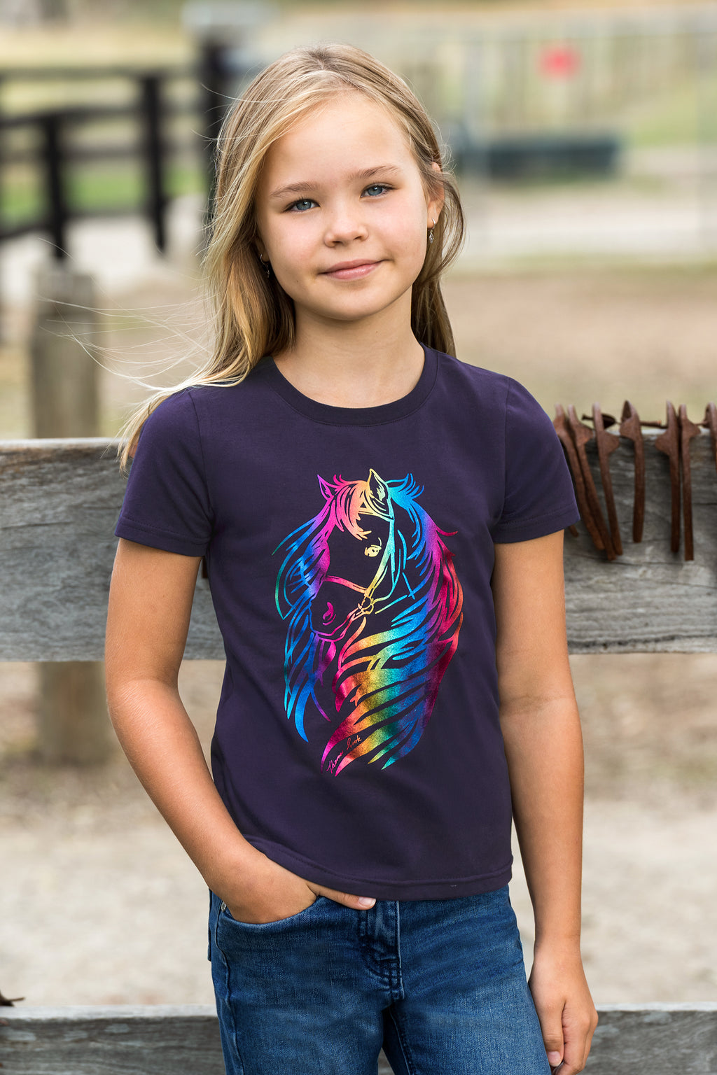 Thomas Cook Girls Fiona S/S Tee (T6S5516115) Navy