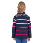 Thomas Cook Girls Gemma 1/4 Zip Rugby (T6W5527075) Pink/Navy