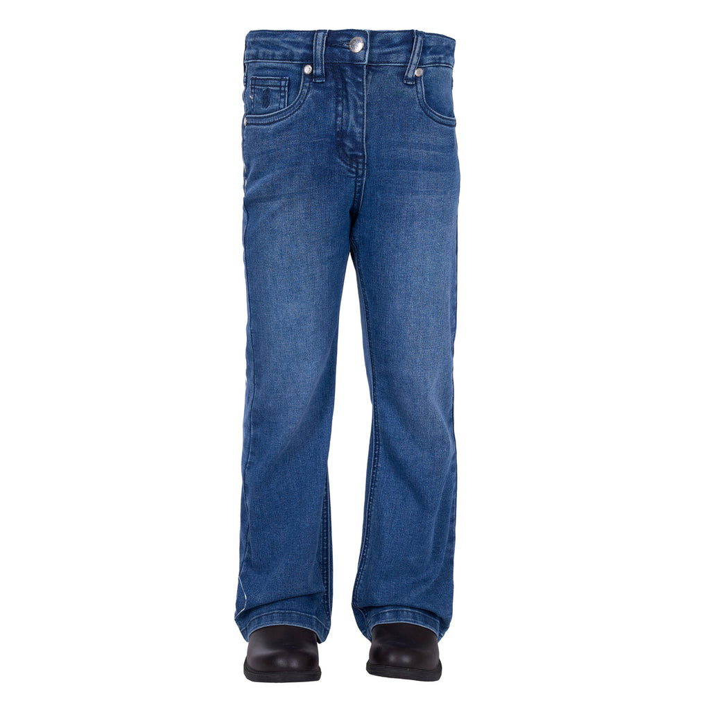 Thomas Cook Girls Heather Bootcut Jeans (T6W5200143) Light Wash