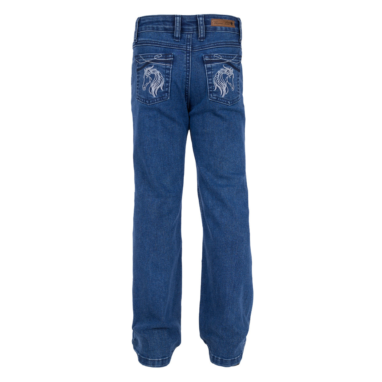 Thomas Cook Girls Heather Bootcut Jeans (T6W5200143) Light Wash