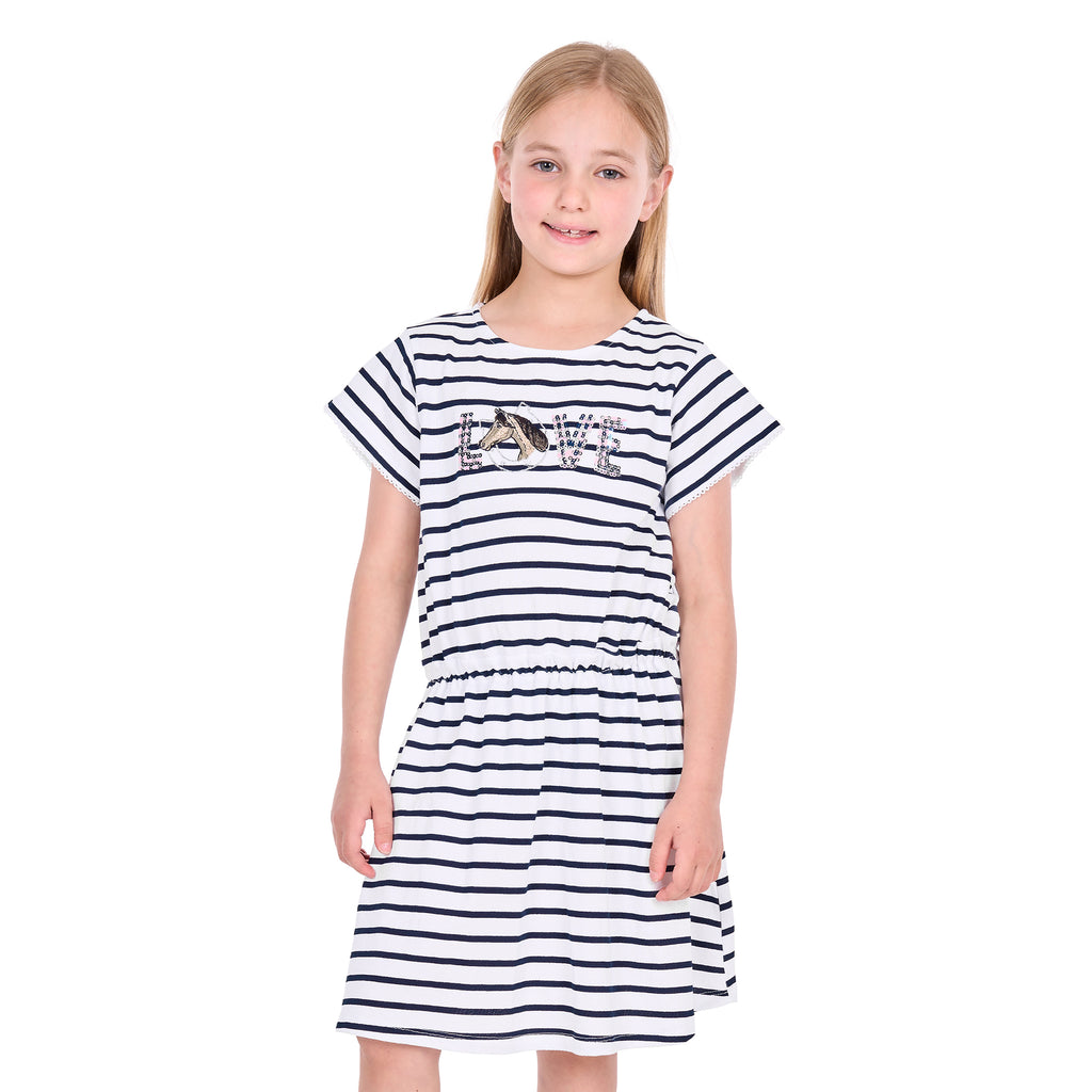 Thomas Cook Girls Krissy Dress (T6S5413118) Navy/White
