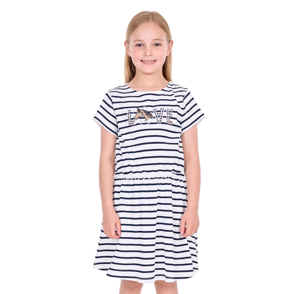 Thomas Cook Girls Krissy Dress (T6S5413118) Navy/White