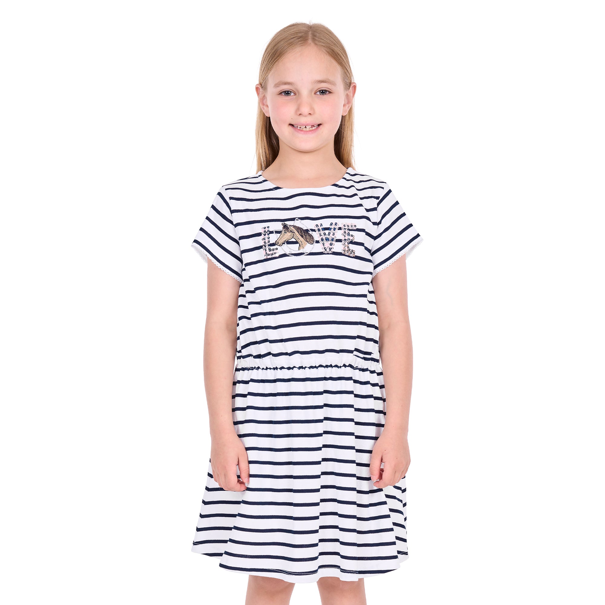 Thomas Cook Girls Krissy Dress (T6S5413118) Navy/White