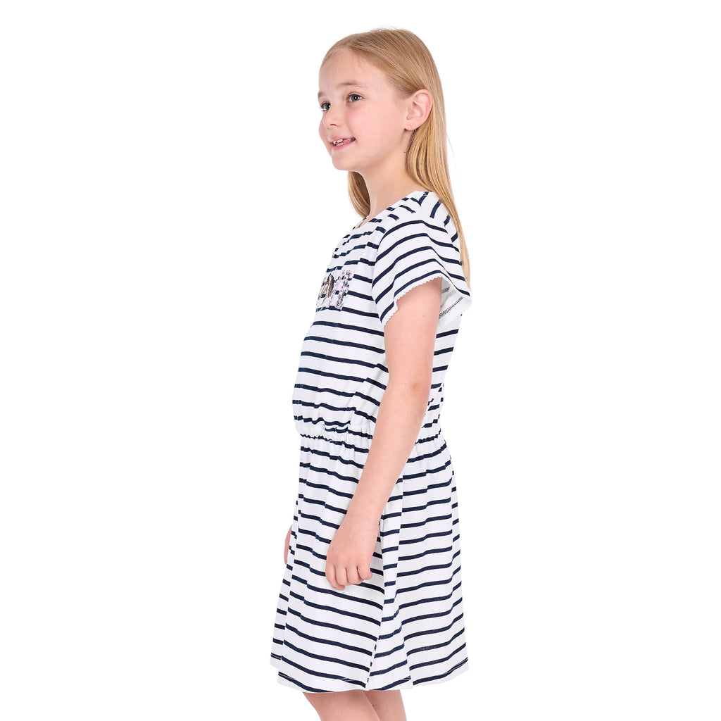 Thomas Cook Girls Krissy Dress (T6S5413118) Navy/White