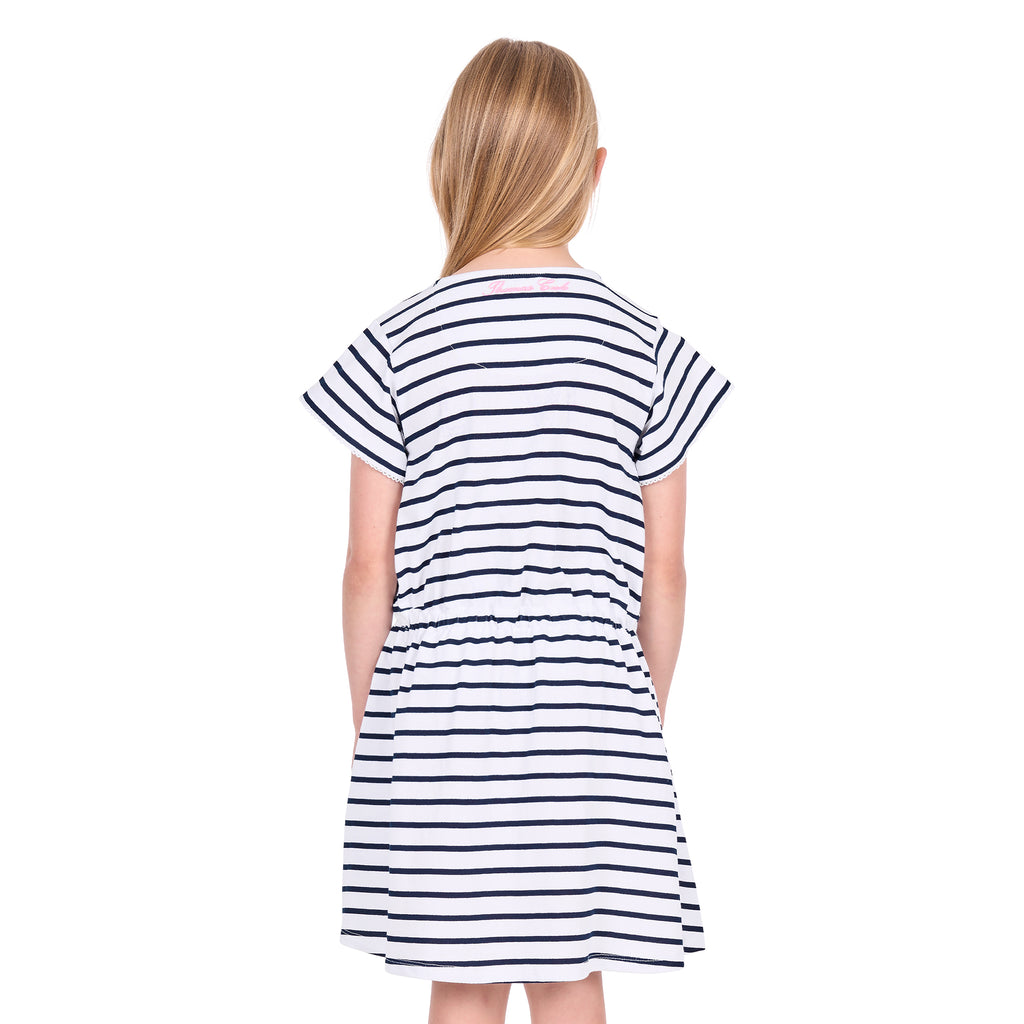 Thomas Cook Girls Krissy Dress (T6S5413118) Navy/White