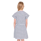 Thomas Cook Girls Krissy Dress (T6S5413118) Navy/White