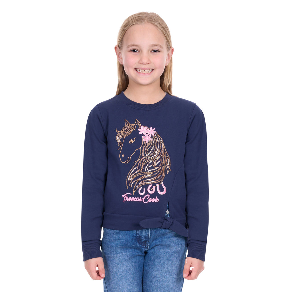 Thomas Cook Girls Mia Crew Jumper (T6W5532135) Navy
