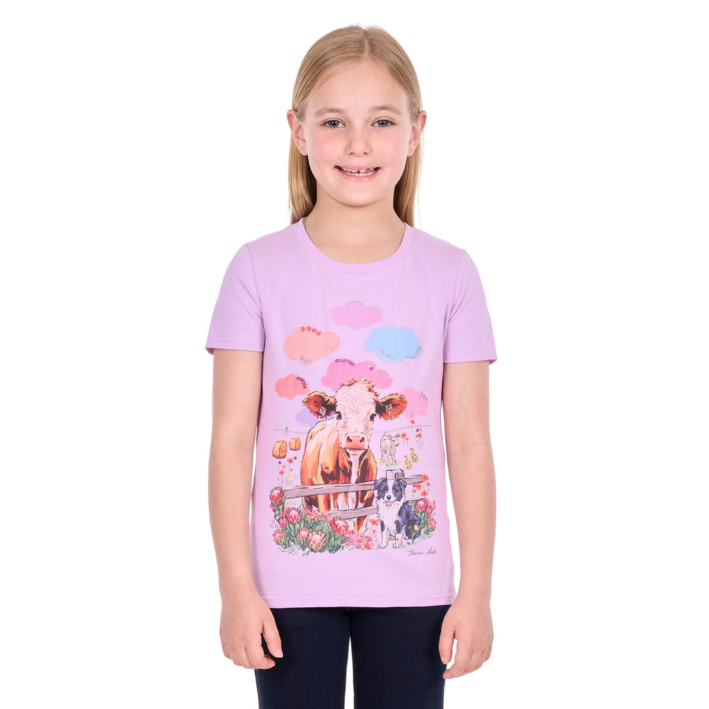 Thomas Cook Girls Selina S/S Tee (T6S5516117) Lilac