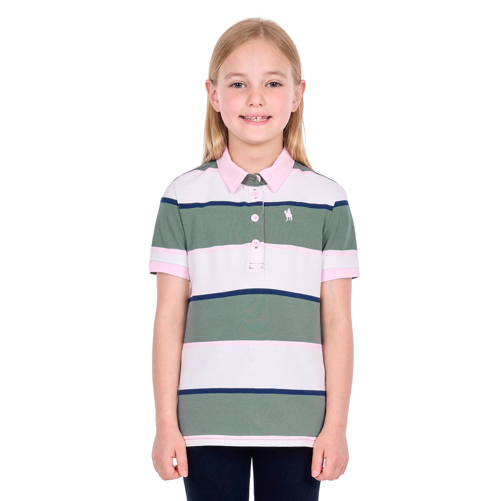 Thomas Cook Girls Trisha S/S Polo (T6S5500059) Khaki Multi