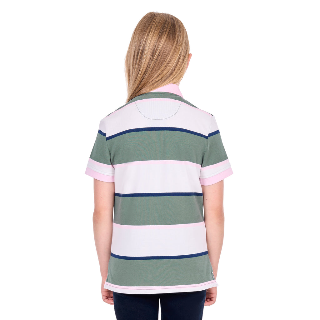 Thomas Cook Girls Trisha S/S Polo (T6S5500059) Khaki Multi