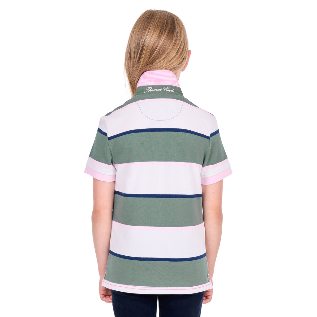 Thomas Cook Girls Trisha S/S Polo (T6S5500059) Khaki Multi