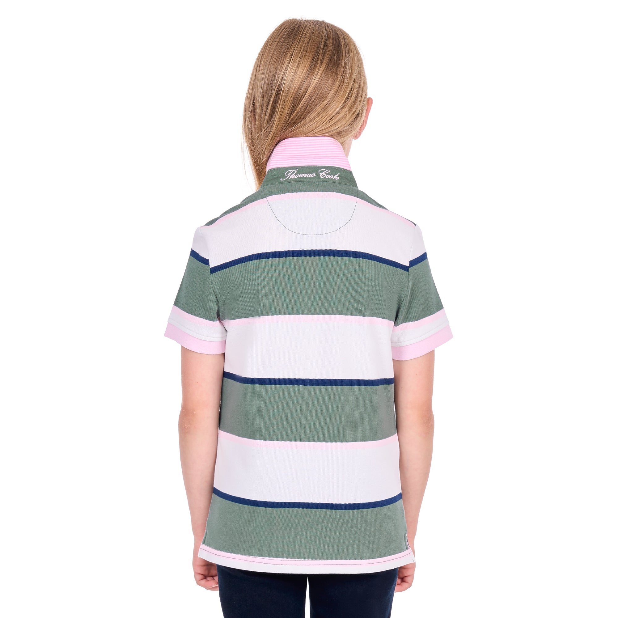 Thomas Cook Girls Trisha S/S Polo (T6S5500059) Khaki Multi