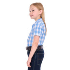 Thomas Cook Girls Wren S/S Shirt (T6S5106073) Blue/White