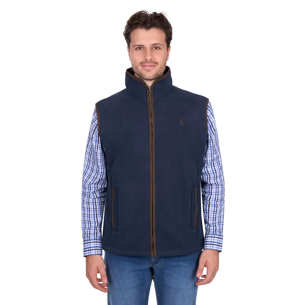 Thomas Cook Mens Adrian Vest (TCP1615009) Navy | Allingtons