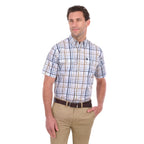 Thomas Cook Mens Alfie S/S Shirt (T6S1110043) Tan/Navy