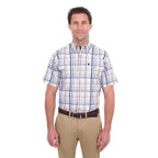 Thomas Cook Mens Alfie S/S Shirt (T6S1110043) Tan/Navy