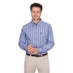 Thomas Cook Mens Andrew L/S Shirt (T6W1118044) Navy/Blue