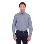 Thomas Cook Mens Archie L/S Shirt (T6S1118038) Navy/Tan
