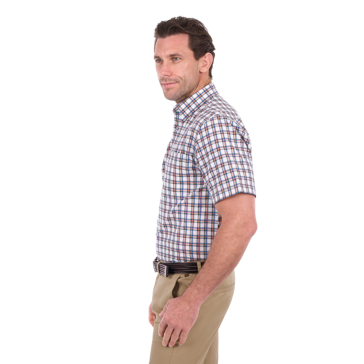 Thomas Cook Mens Arlo S/S Shirt (T6S1113044) Royal/Multi
