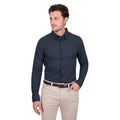 Thomas Cook Mens Charles Tailored L/S Shirt (T6W1121049) Navy/Green