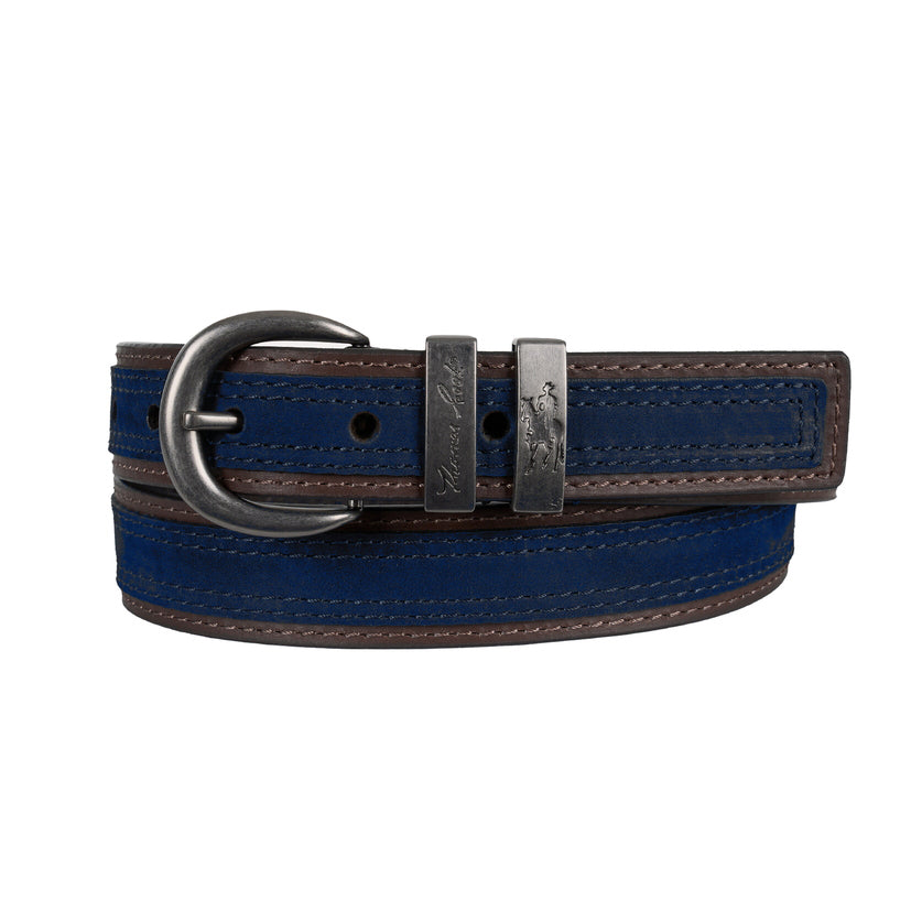 Thomas Cook Mens Delany Belt (T6W1957BEL) Navy/Tan