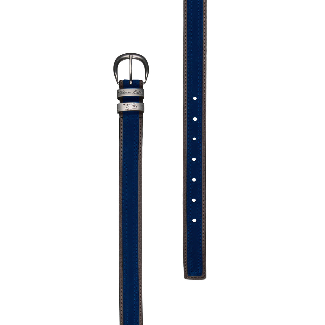 Thomas Cook Mens Delany Belt (T6W1957BEL) Navy/Tan