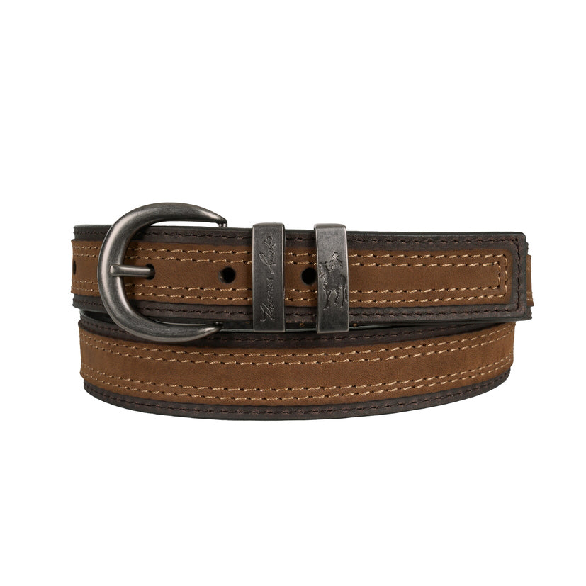 Thomas Cook Mens Delany Belt (T6W1957BEL) Tan/Chocolate