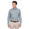 Thomas Cook Mens Edward L/S Shirt (T6W1115031) Navy/Green