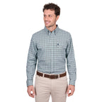 Thomas Cook Mens Edward L/S Shirt (T6W1115031) Navy/Green