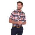 Thomas Cook Mens Ethan S/S Shirt (T6S1122128) Rust/Navy