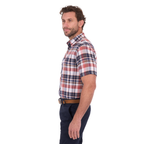 Thomas Cook Mens Ethan S/S Shirt (T6S1122128) Rust/Navy