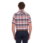 Thomas Cook Mens Ethan S/S Shirt (T6S1122128) Rust/Navy