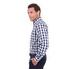 Thomas Cook Mens Ezra L/S Shirt (T6S1115027) Navy/White