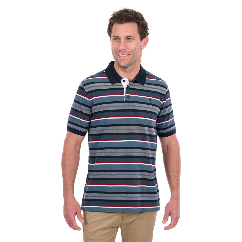 Thomas Cook Mens Glenn S/S Polo (T6S1504018) Navy/Steel
