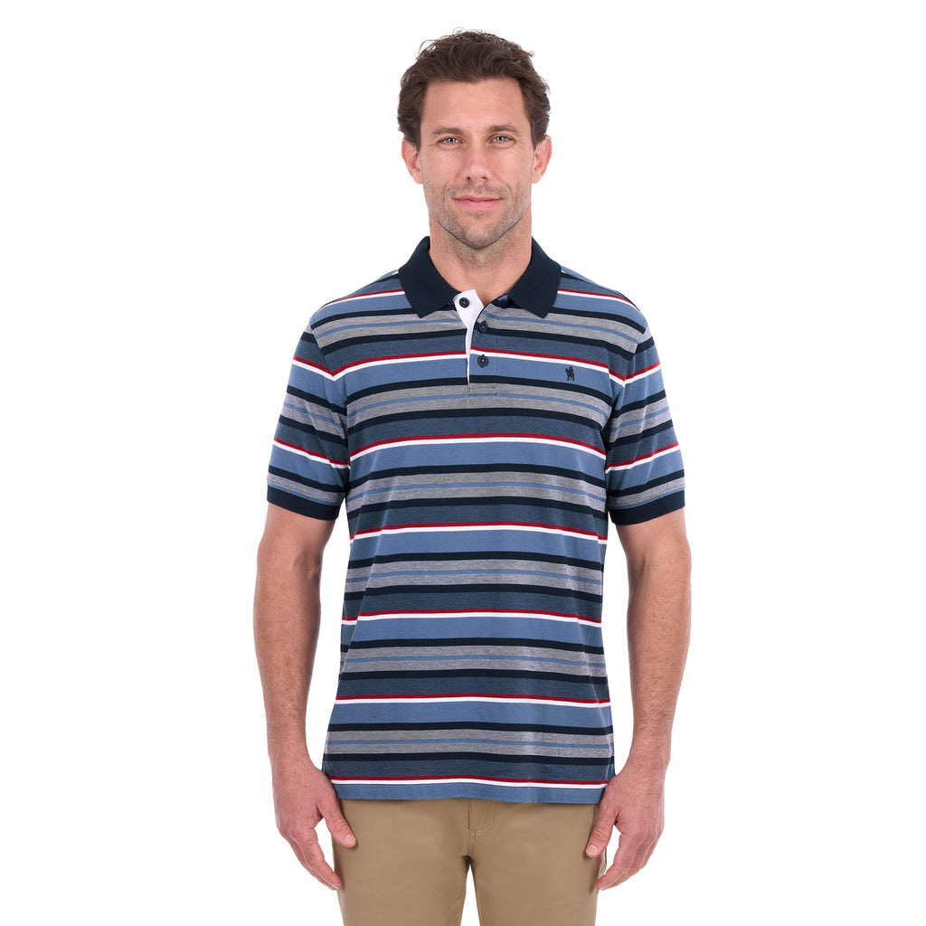 Thomas Cook Mens Glenn S/S Polo (T6S1504018) Navy/Steel