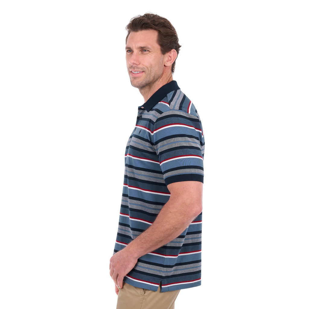 Thomas Cook Mens Glenn S/S Polo (T6S1504018) Navy/Steel