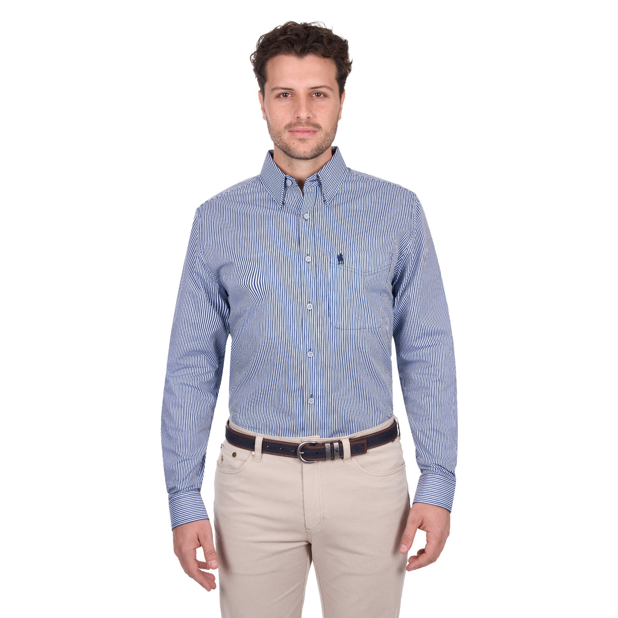 Thomas Cook Mens Gregory L/S Shirt (T6W1118043) Navy