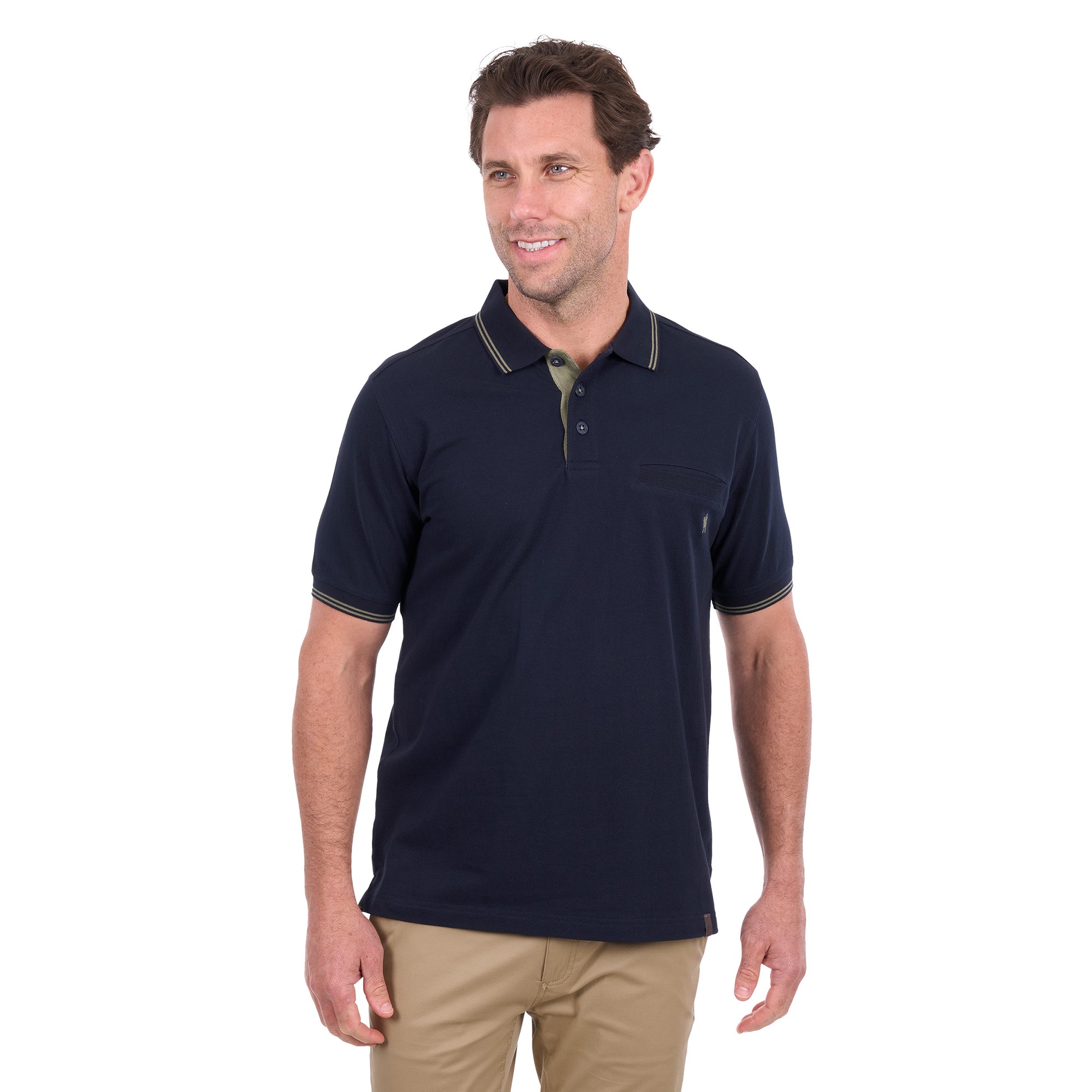 Thomas Cook Mens Henry Tailored S/S Polo (T6S1506025) Navy