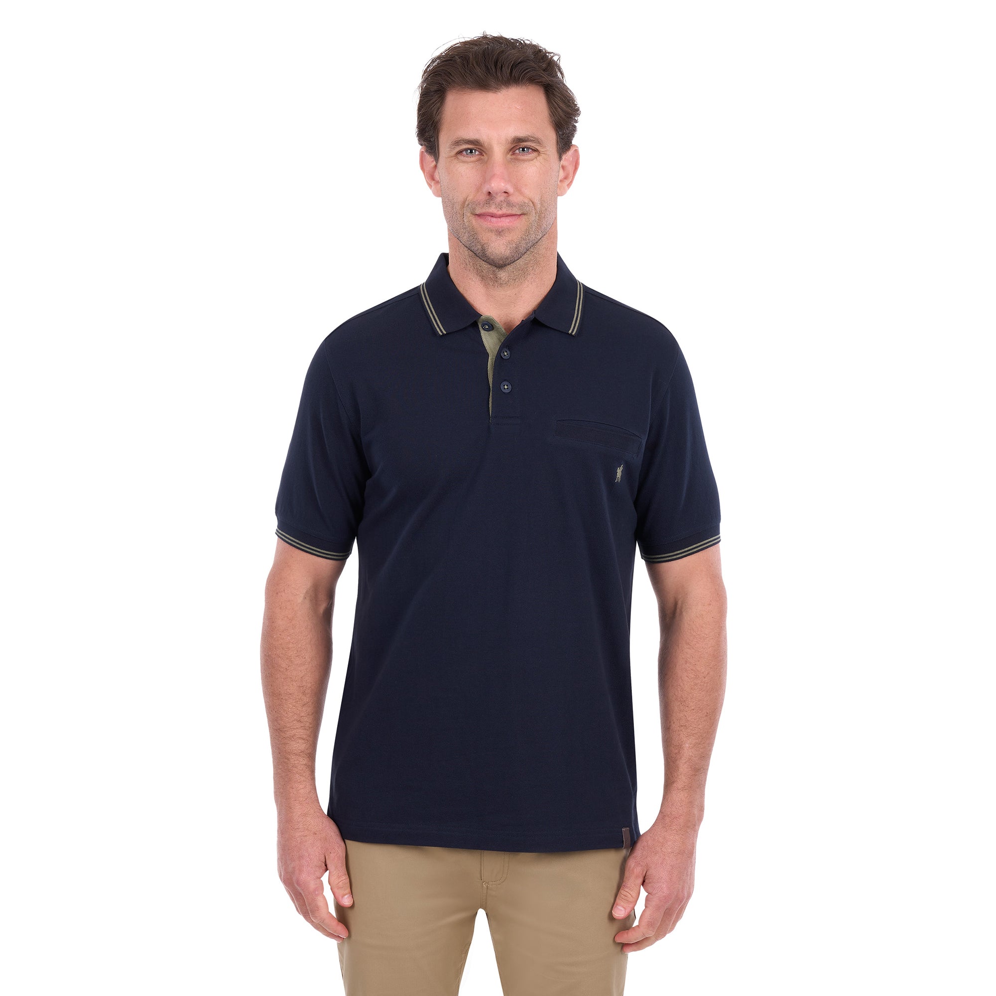 Thomas Cook Mens Henry Tailored S/S Polo (T6S1506025) Navy