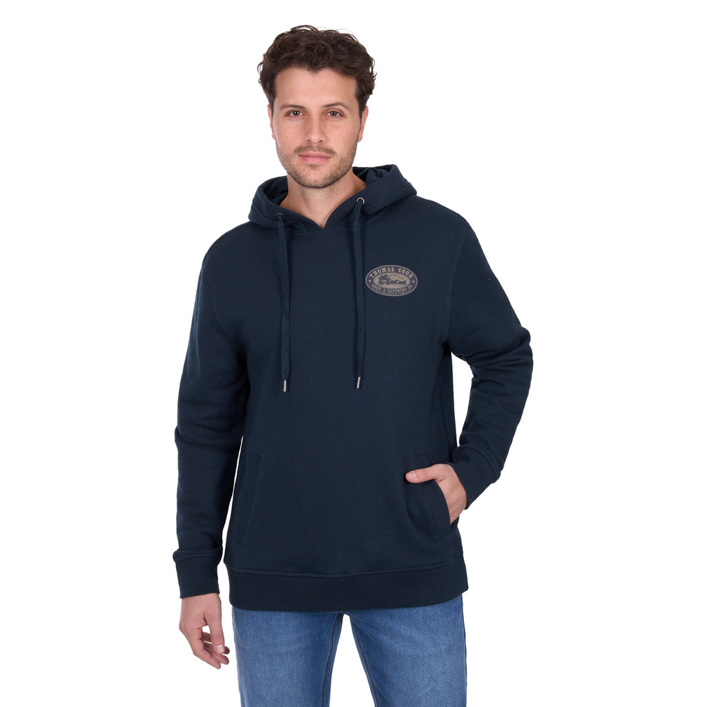 Thomas Cook Mens Heritage Oval Hoodie (T6W1533010) Navy