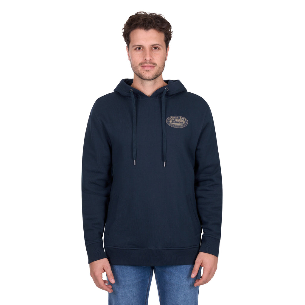 Thomas Cook Mens Heritage Oval Hoodie (T6W1533010) Navy