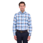 Thomas Cook Mens Jacob L/S Shirt (T6S1115026) Royal/Black