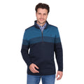 Thomas Cook Mens Jerry 1/4 Zip Jumper (T6W1523004) Navy/Petrol