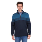Thomas Cook Mens Jerry 1/4 Zip Jumper (T6W1523004) Navy/Petrol