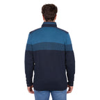 Thomas Cook Mens Jerry 1/4 Zip Jumper (T6W1523004) Navy/Petrol