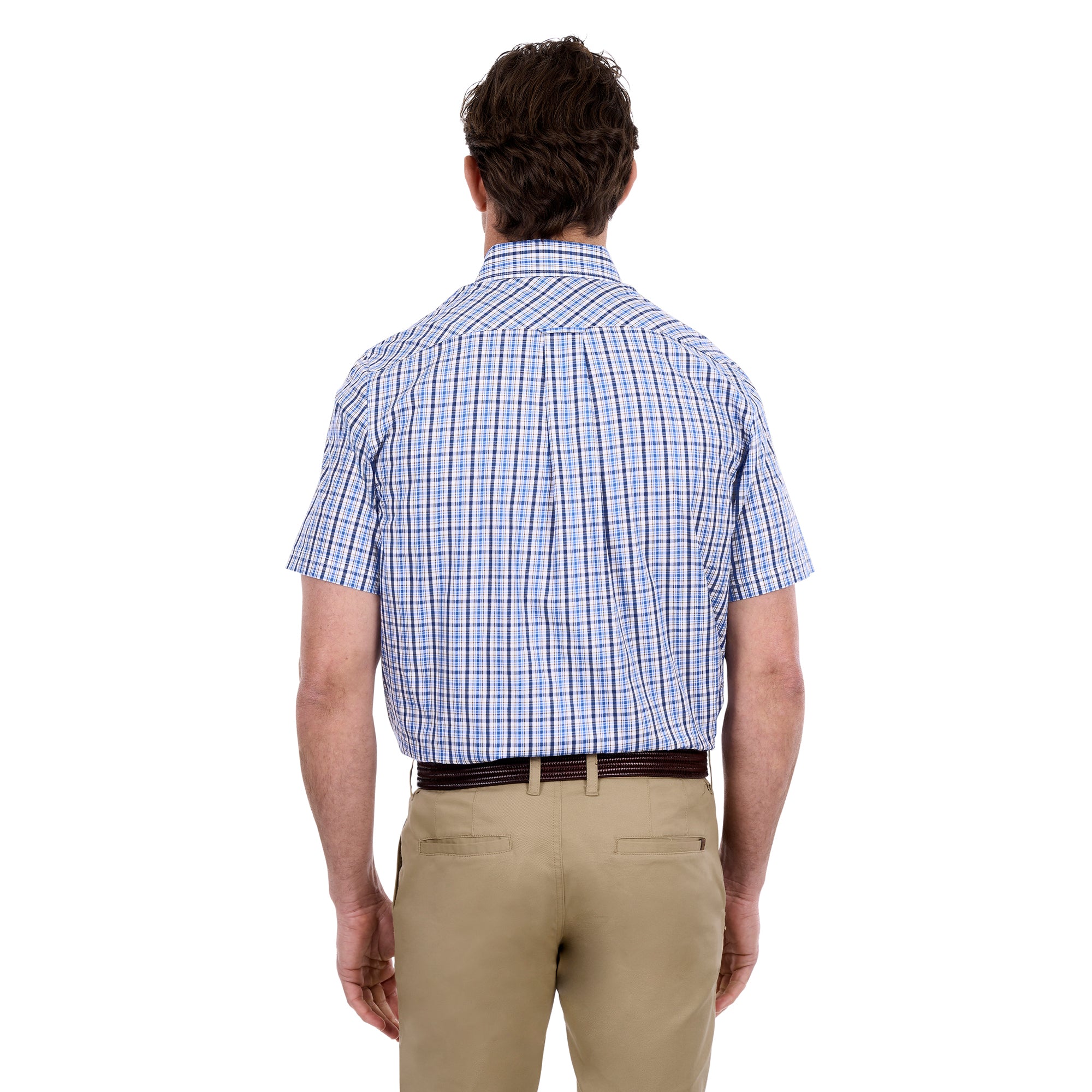Thomas Cook Mens Jude S/S Shirt (T6S1110035) Blue/Tan