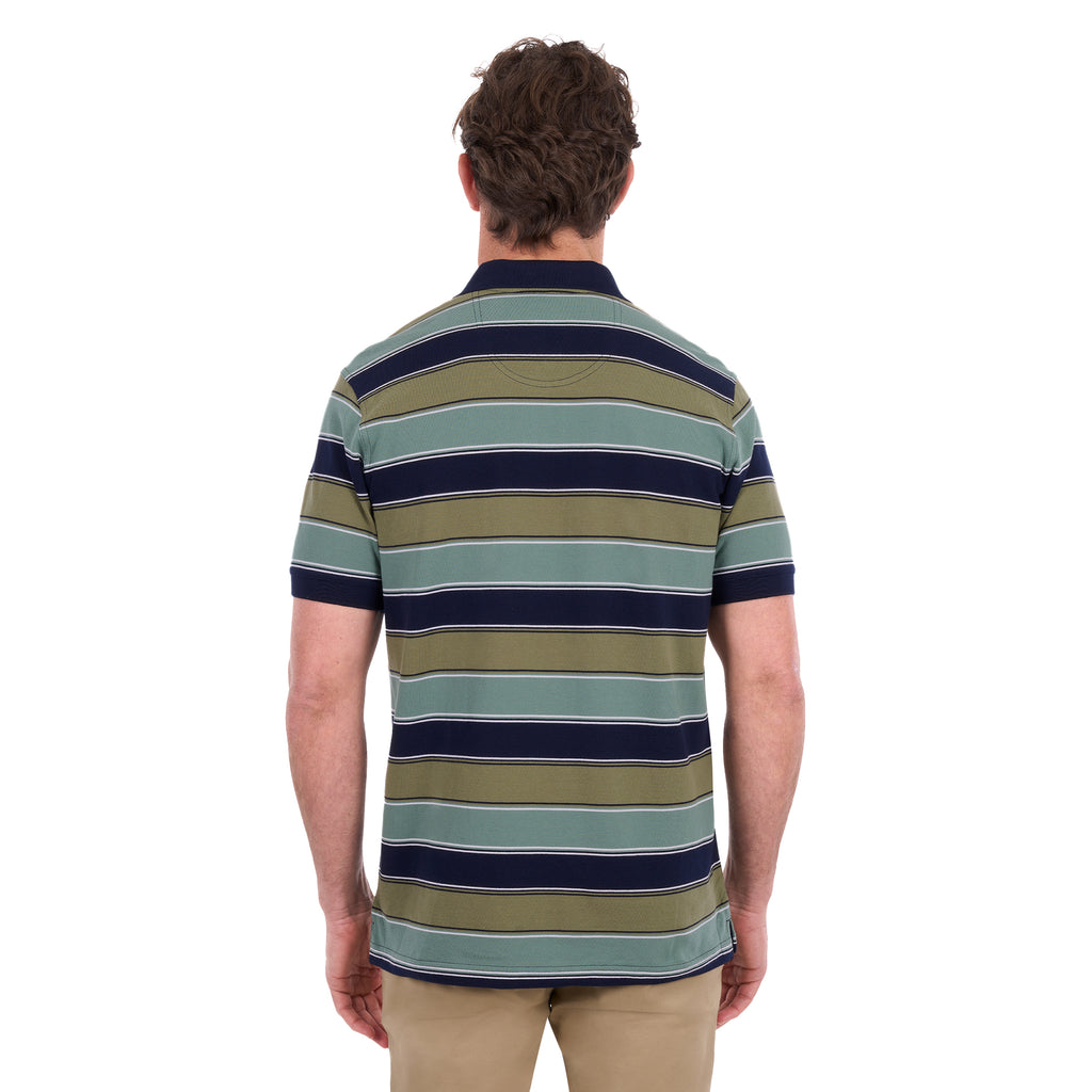 Thomas Cook Mens Lawrence S/S Polo (T6S1509015) Navy/Olive