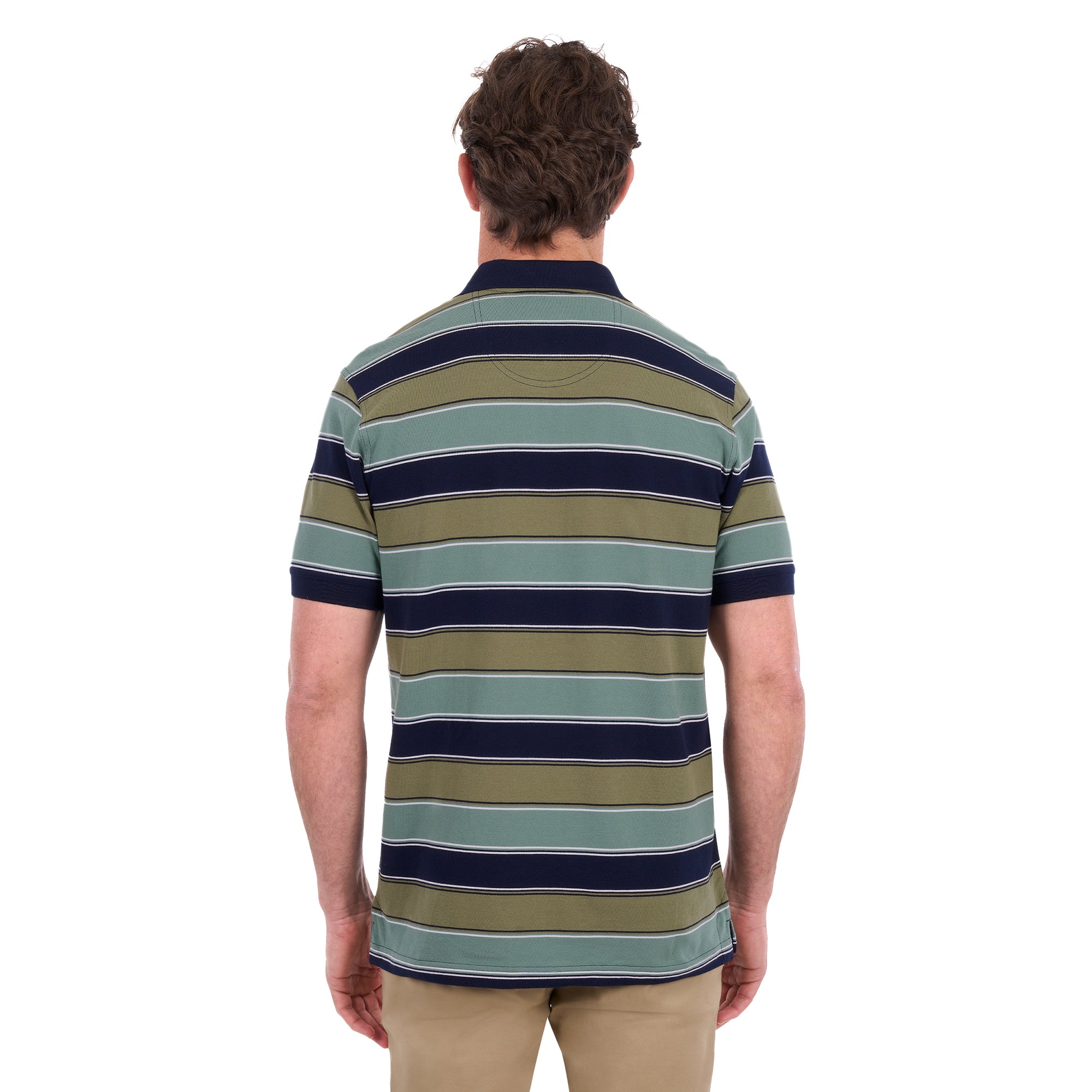 Thomas Cook Mens Lawrence S/S Polo (T6S1509015) Navy/Olive