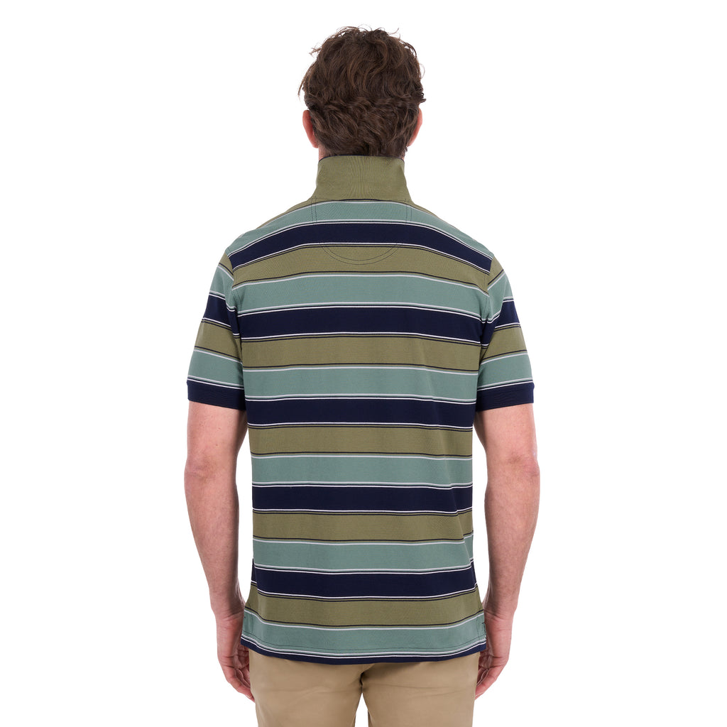 Thomas Cook Mens Lawrence S/S Polo (T6S1509015) Navy/Olive