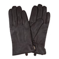 Thomas Cook Mens Leather Gloves (T6W1975GLV) Chocolate